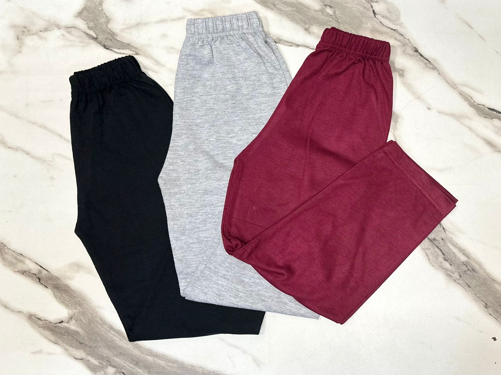 Pack Of 3 Boys Plain trouser view 3