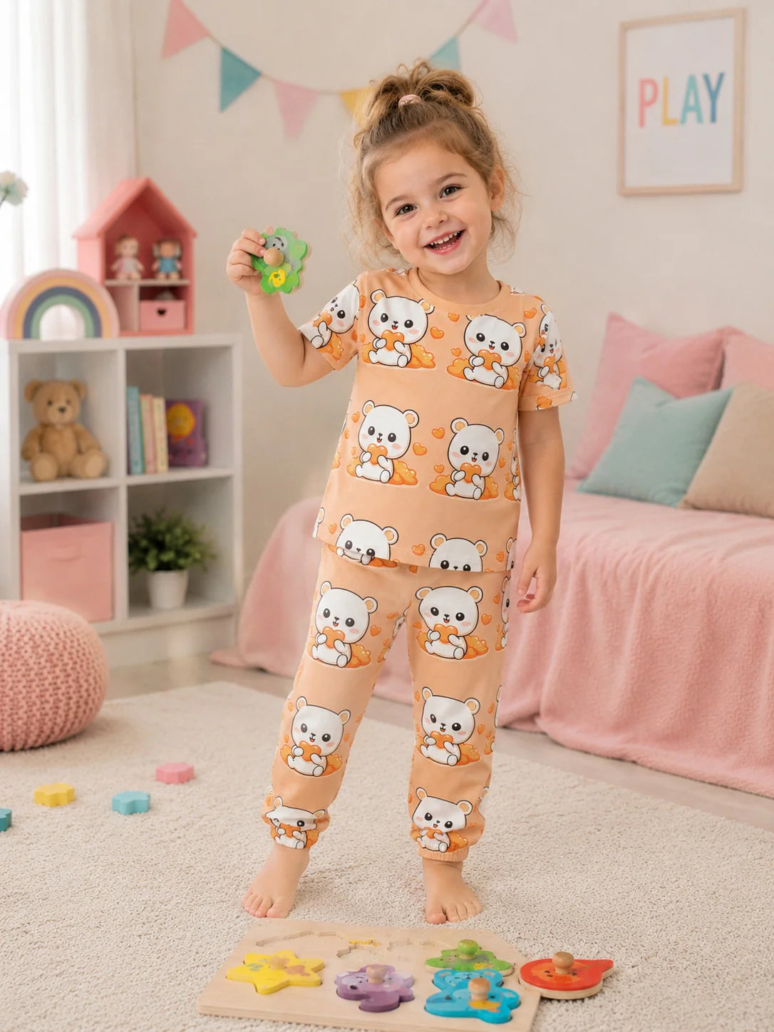 Digital printed kids suit