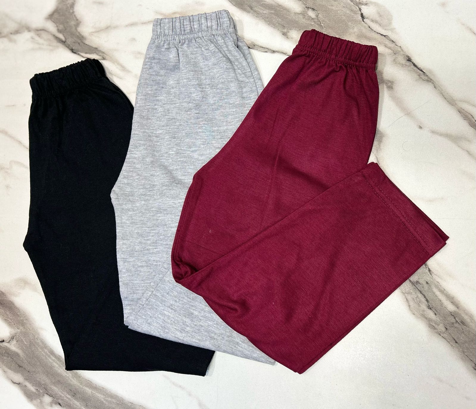 Pack Of 3 Boys Plain trouser view 2